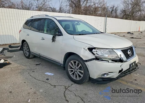 2016 Nissan Pathfinder S из США, поврежденный, VIN 5N1AR2MM6GC654976